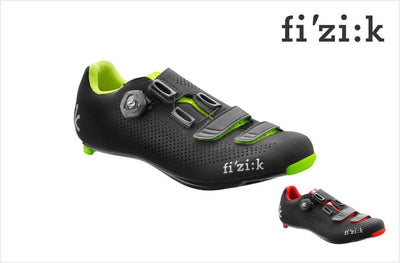 Fizik R4M Carbon BOA Shoes - Black/Yellow - Cyclop.in