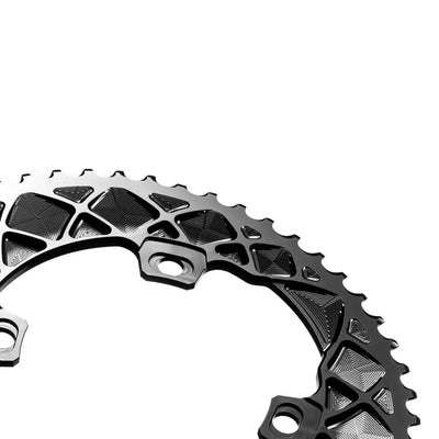 Absolute Oval Road CR 2X 110/4&5 FSA Absolutes-Black - Cyclop.in