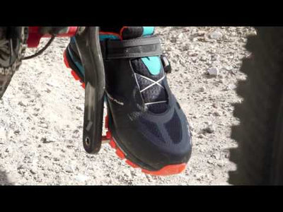Northwave Spider Plus 2 MTB-AM Shoes - Black/Off White/Orange - Cyclop.in