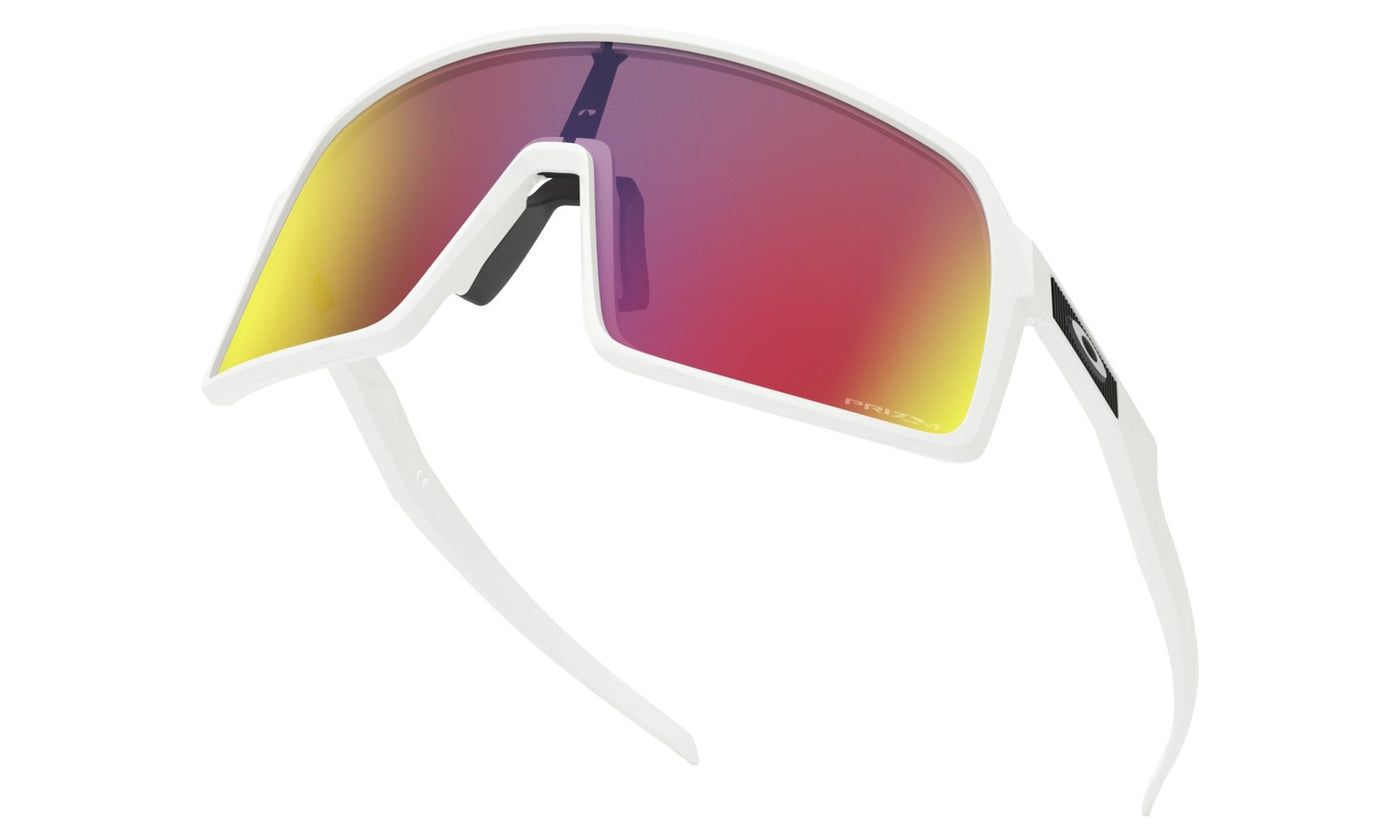 Oakley Sutro Matte White - Prizm Road Lens - Cyclop.in