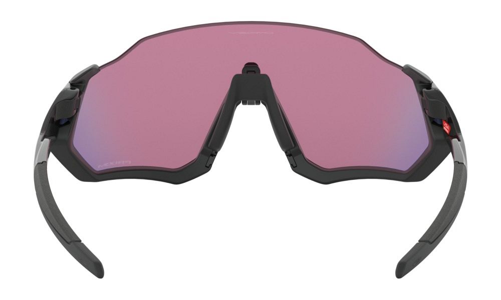Buy Oakley Flight Jacket Polished Black Prizm Road Lens Online in India Cyclop.in