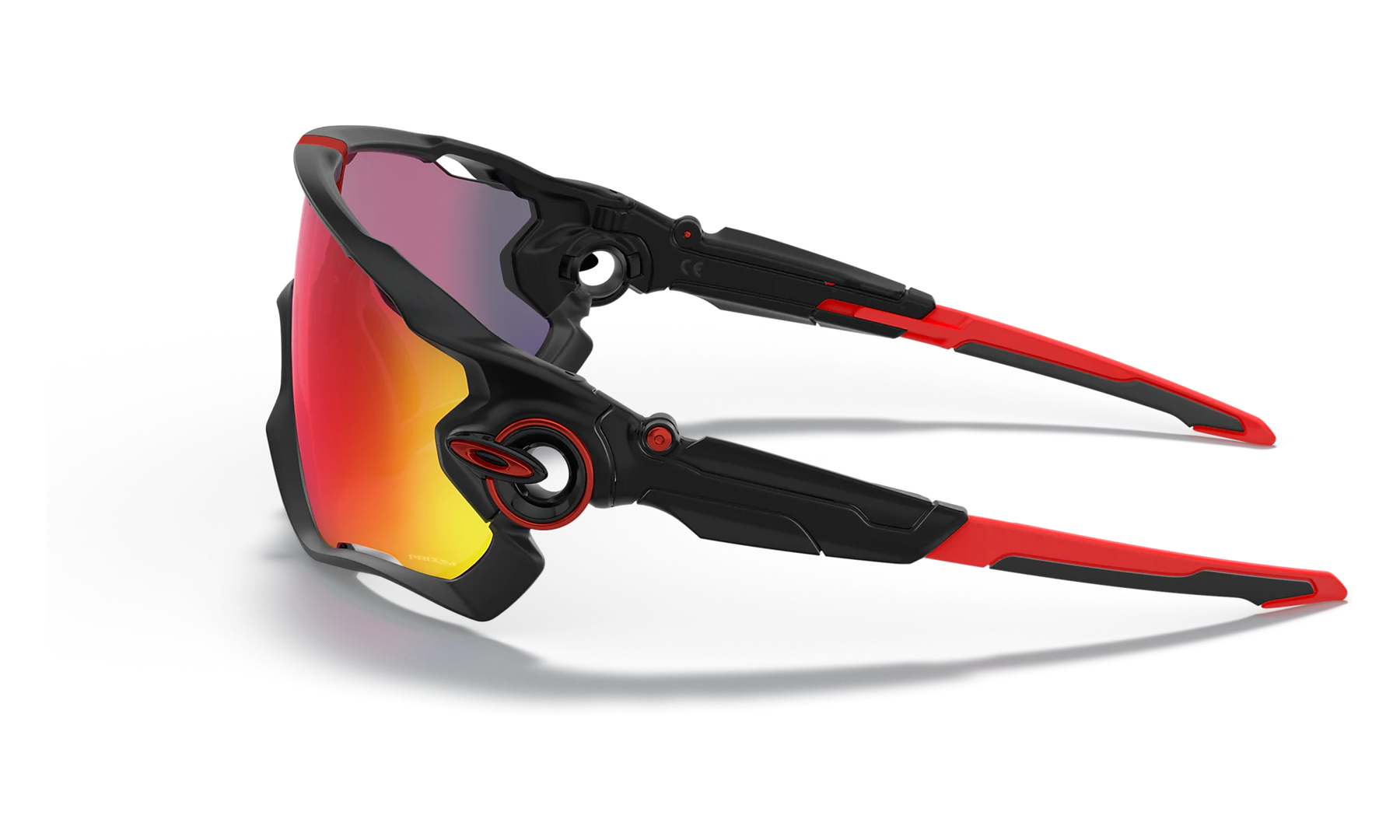 Oakley jawbreaker matte black top prizm road
