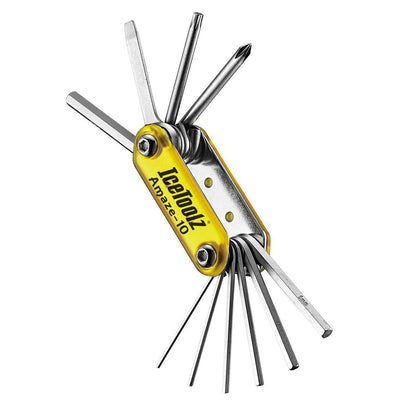 Icetoolz Multi-Tool Amaze-10 10 Parts - Yellow - Cyclop.in
