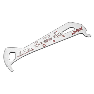 Icetoolz Stainless Steel Go / No-go Chain Checker - Cyclop.in