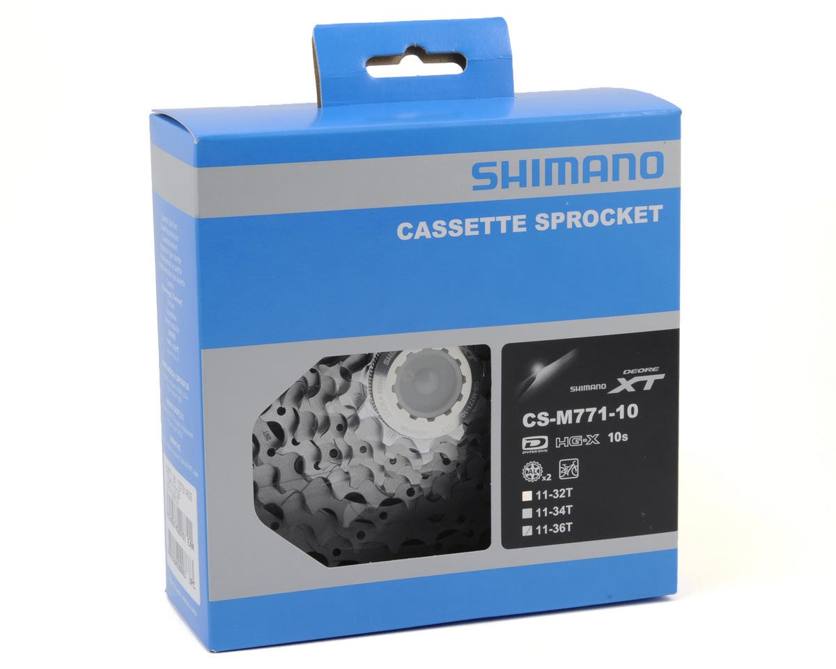 Shimano XT CS-M771 10-Speed MTB Cassette - Cyclop.in