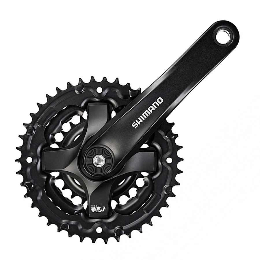 Shimano FC-TY501 Tourney Crankset - 3x6/7/8 Speed - Cyclop.in