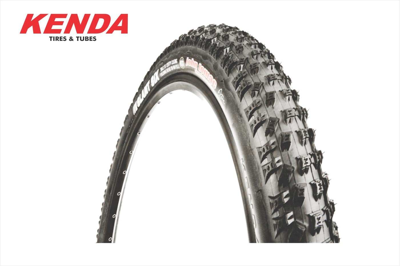 Kenda K1080 Slant Six Sealant Compatible Foldable MTB Bike Tire - Cyclop.in