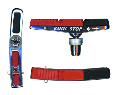 Kool-Stop V-Type 2 Holder with V2 dual compound inserts - Cyclop.in