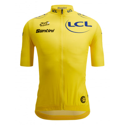 Santini Tour De France Overall Leader Jersey - Yellow - Cyclop.in