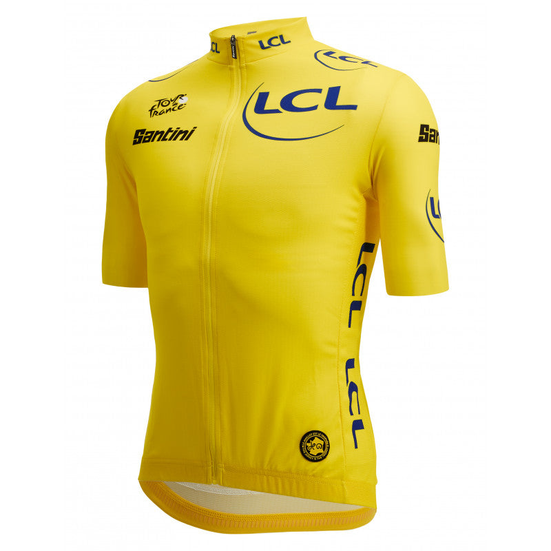 Santini Tour De France Overall Leader Jersey Yellow S