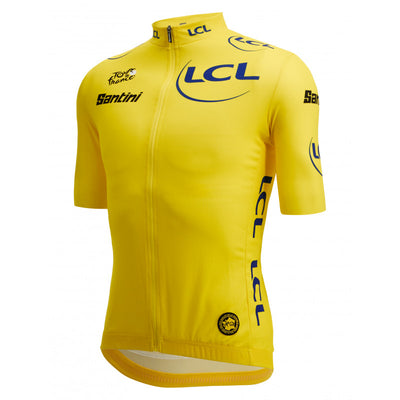 Santini Tour De France Overall Leader Jersey - Yellow - Cyclop.in