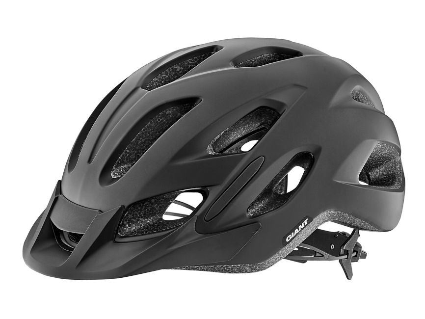 Giant Compel Gloss Cycle Helmet | Grey/Black - Cyclop.in