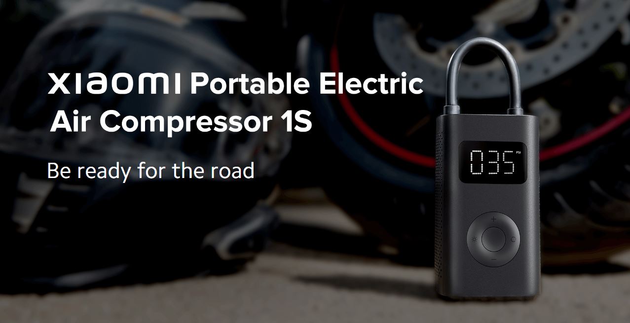Mi Portable Electric Air Compressor 1s - Cyclop.in