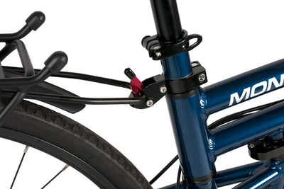 Montague Navigator 700C - Midnight Blue with Silver Accents - Cyclop.in