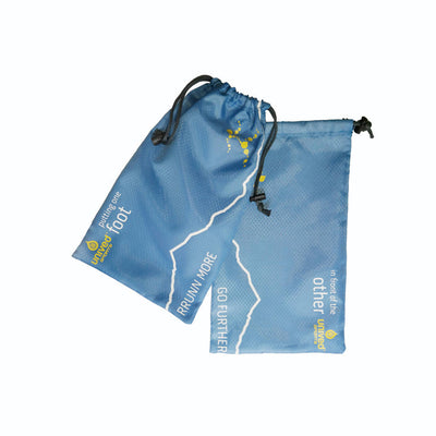 Unived Sports RRUNN Race Shoe Case (Pair) - Light Blue - Cyclop.in