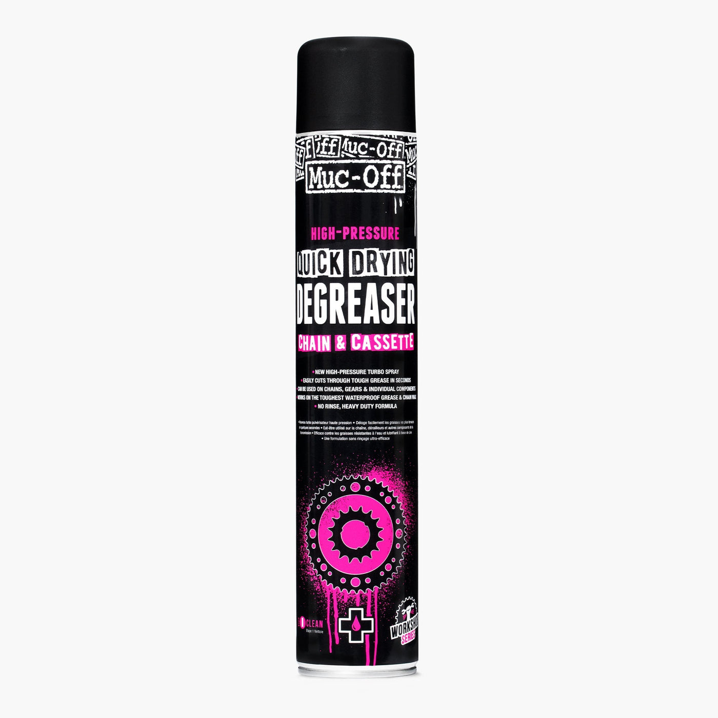 Muc-Off High-Pressure Quick Drying Degreaser - Chain & Cassette - 750ml - Cyclop.in