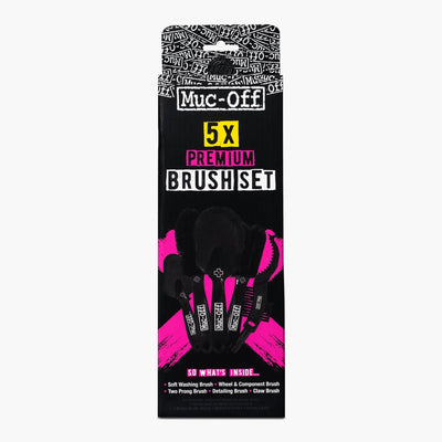 Muc-Off 5x Premium Brush Set - Cyclop.in