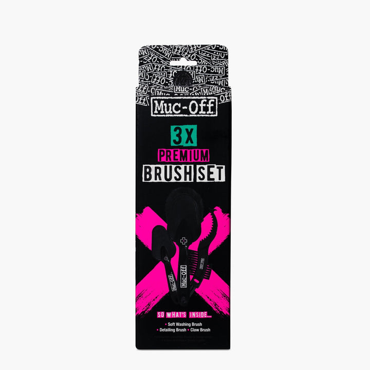 Buy Muc-Off 3x Premium Brush Set