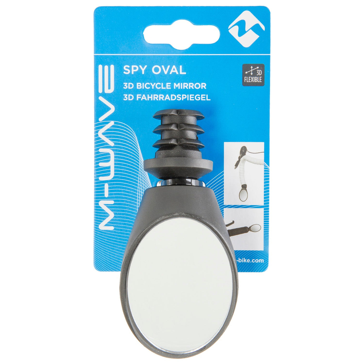 M-Wave Spy Oval Bicycle Mirror - Cyclop.in