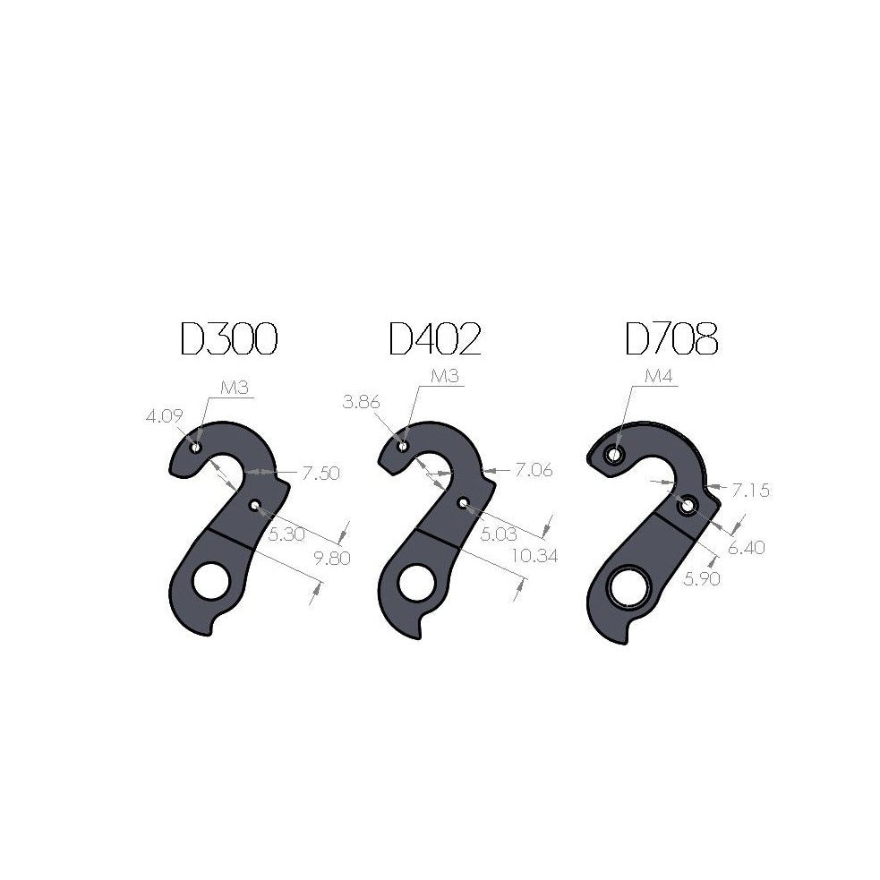 Pilo D402 Derailleur Hanger - Cyclop.in
