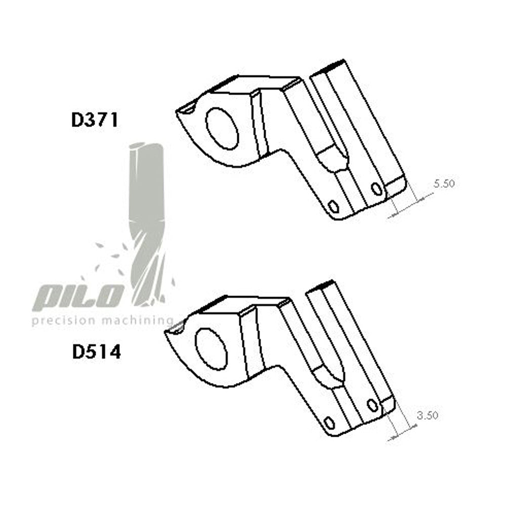 Pilo D514 Derailleur Hanger - Cyclop.in