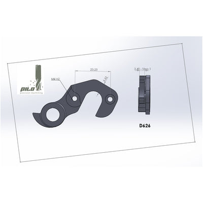 Pilo D626 Derailleur Hanger - Cyclop.in