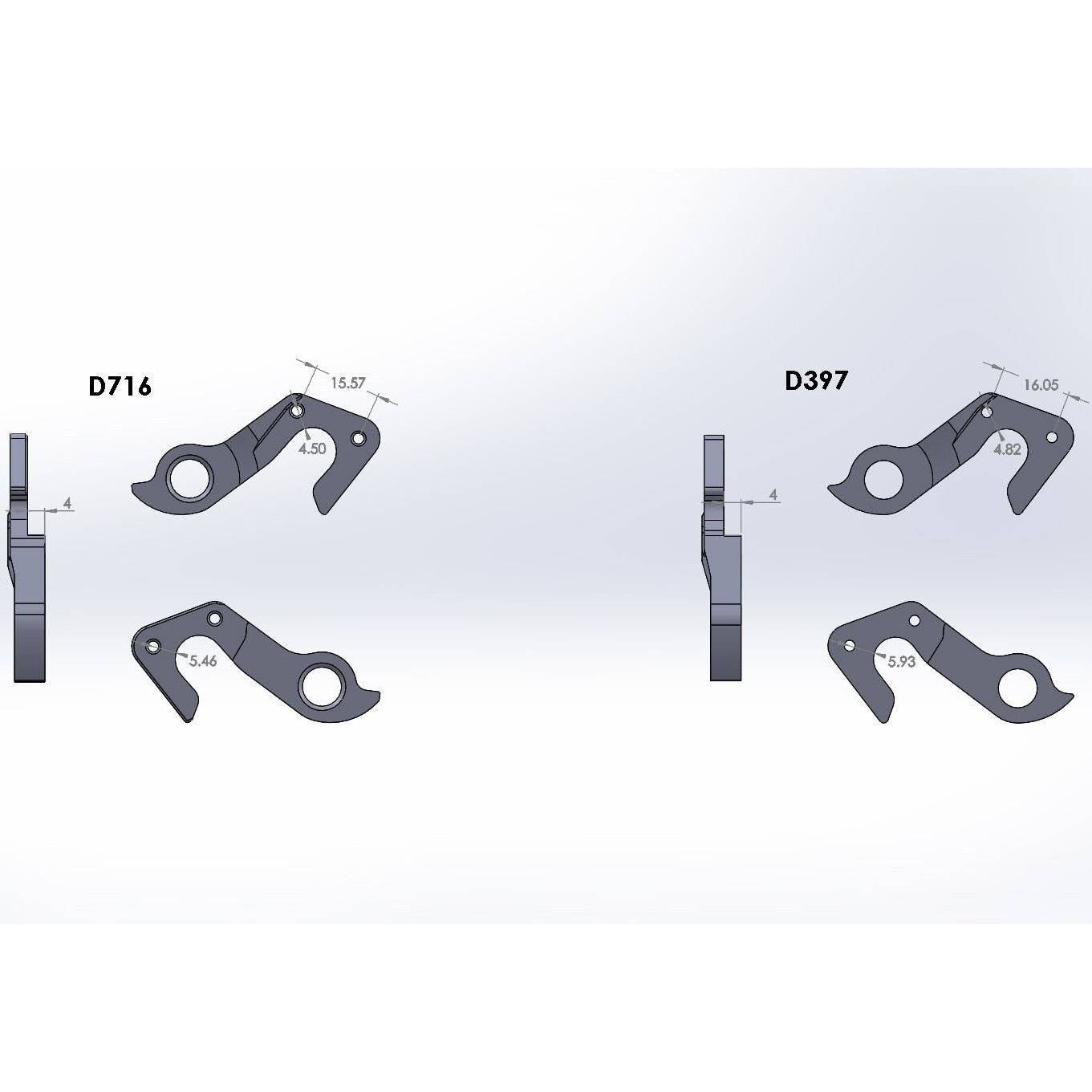 Pilo D716 Derailleur Hanger - Cyclop.in