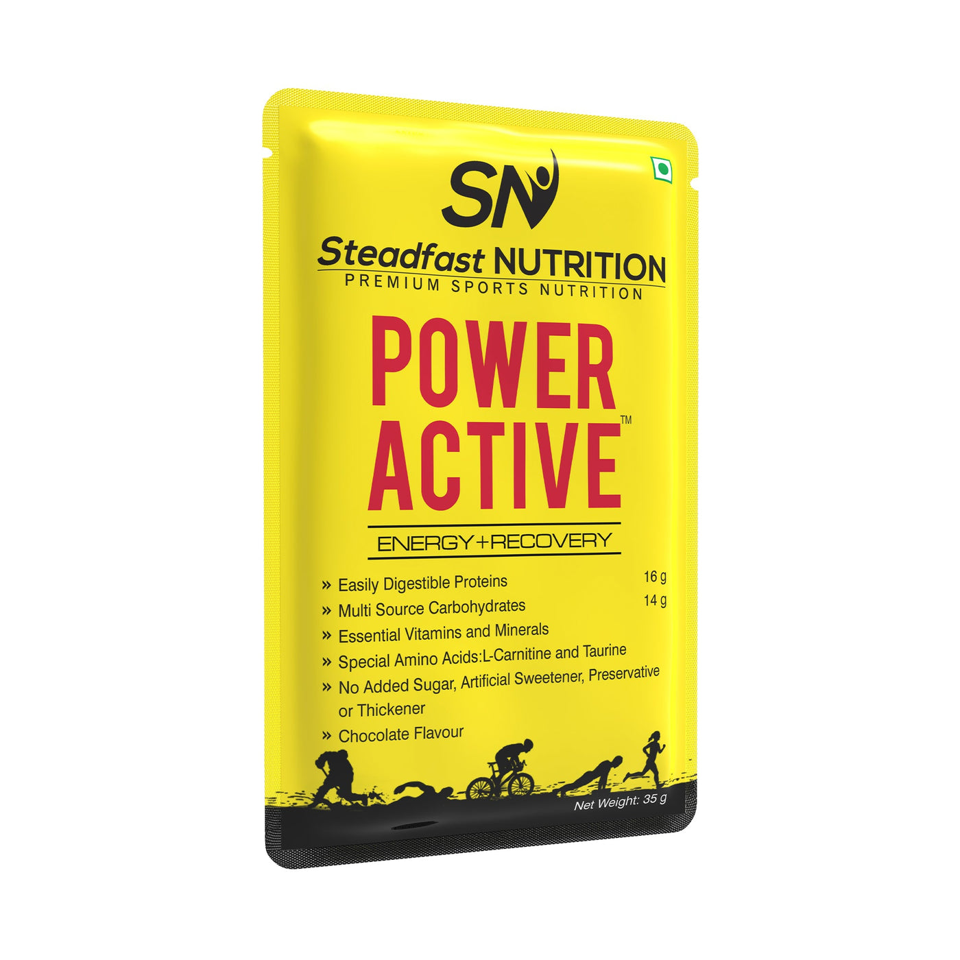 Steadfast Power Active - Chocolate - Cyclop.in