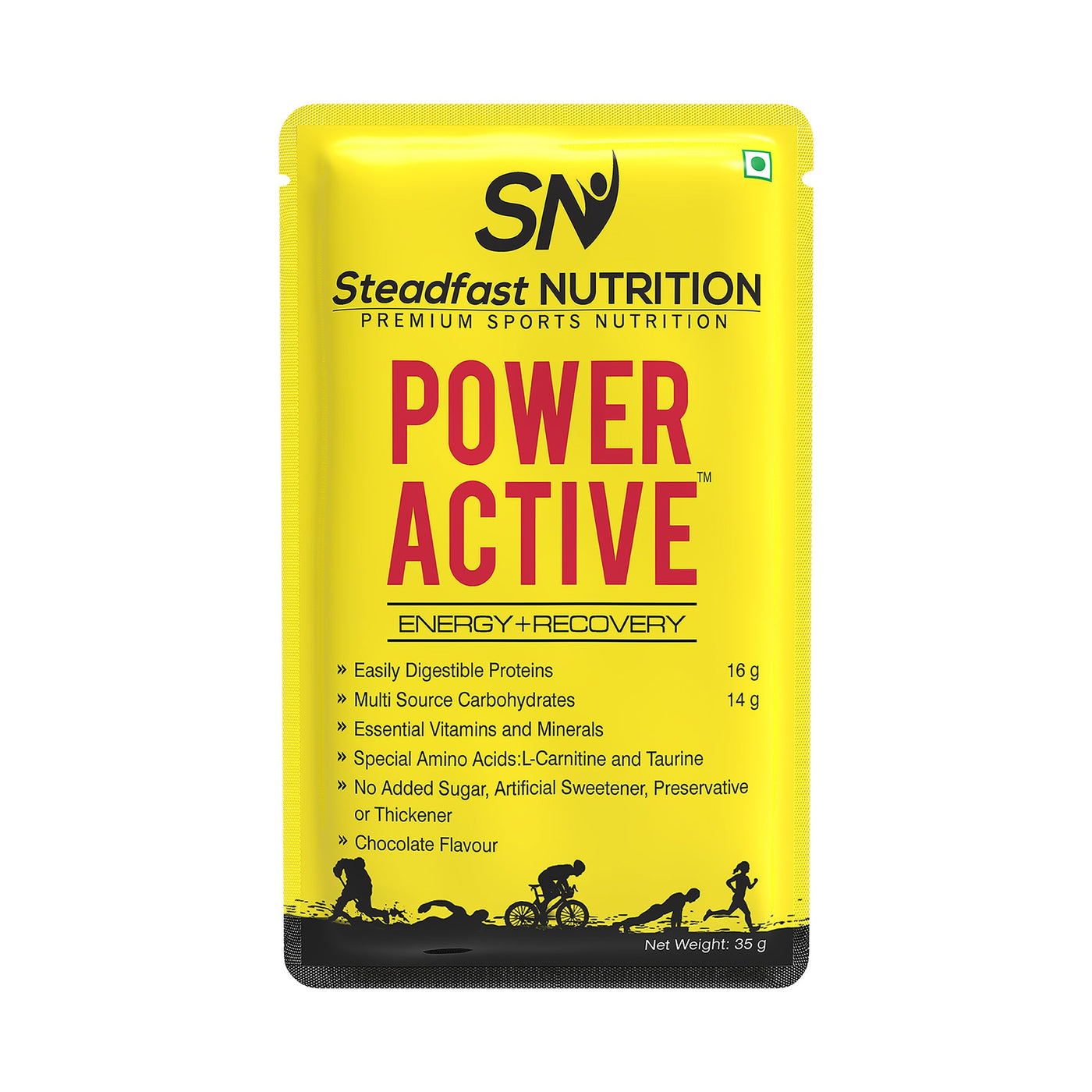 Steadfast Power Active - Chocolate - Cyclop.in