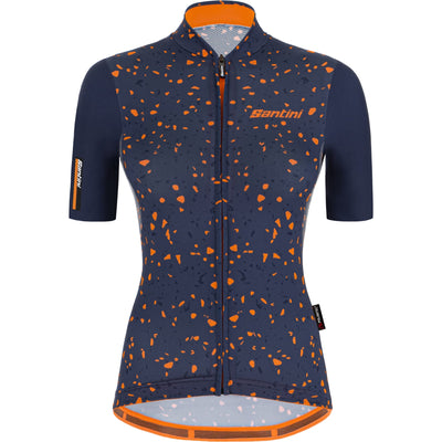 Santini Womens Delta Pietra Jersey - Cyclop.in