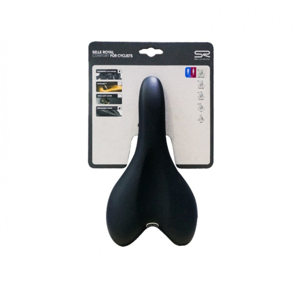 Selle Royal RVS Mountain Cycling Saddle-Black - Cyclop.in