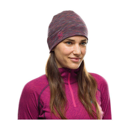 BUFF® Lightweight Merino Wool Hat (Shale Grey Multi Stripes) - Cyclop.in