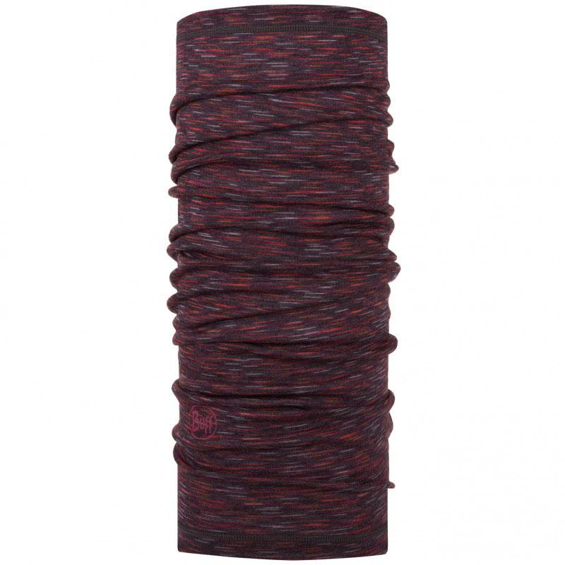 BUFF® Lightweight Merino Wool Tubular (Shale Grey Multi Stripes) - Cyclop.in