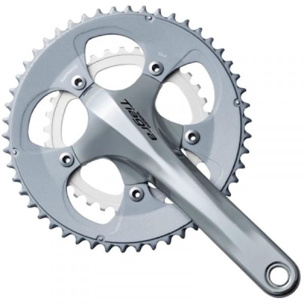 SHIMANO Chainset TIAGRA FC-4650 2x10 50/34 w/o BB 170mm - Cyclop.in