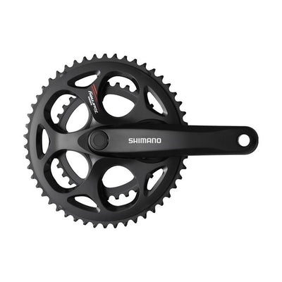 Shimano FC-A070 Tourney Crankset - 2x7/8 Speed - Cyclop.in