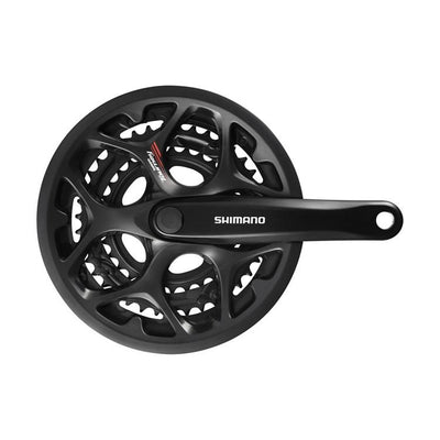 Shimano FC-A073 Tourney Crankset - 3x7/8 Speed - Cyclop.in