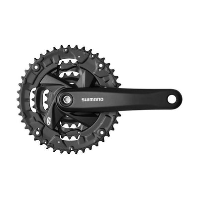 Shimano FC-M371 Acera Crankset - 3x9 Speed (48-36-26T) - Cyclop.in