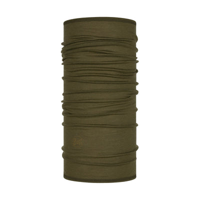 BUFF® Lightweight Merino Wool Tubular (Solid Bark) - Cyclop.in