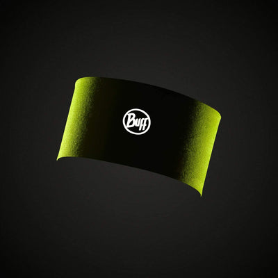 BUFF® CoolNet® UV+ Headband (Solid Yellow Fluor) - Cyclop.in