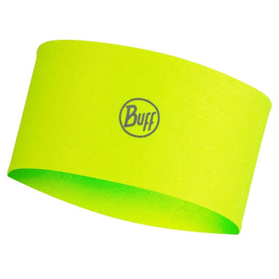 BUFF® CoolNet® UV+ Headband (Solid Yellow Fluor) - Cyclop.in