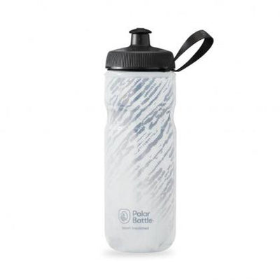 Polar Sport Insulated Nimbus Bottle - Storm Charcoal/White (590ml) - Cyclop.in