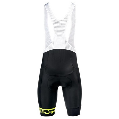 Bioracer Team 2.0 Men's Bibshort - Black/Fluo Yellow - Cyclop.in