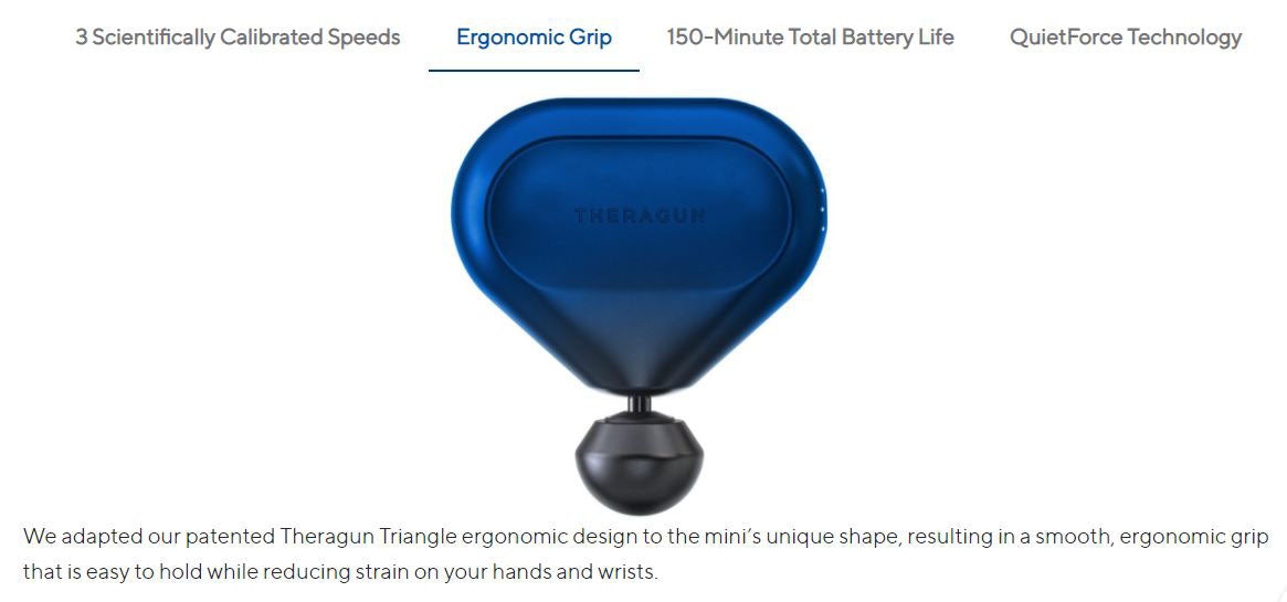 Theragun Mini Massage Device - Cyclop.in