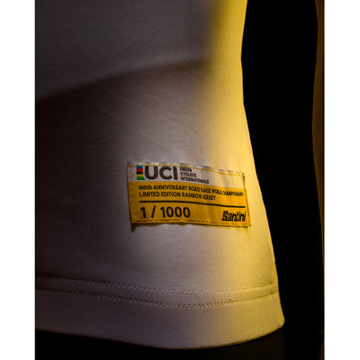 Santini UCI 100 Years Limited Edition Gold Jersey - Cyclop.in