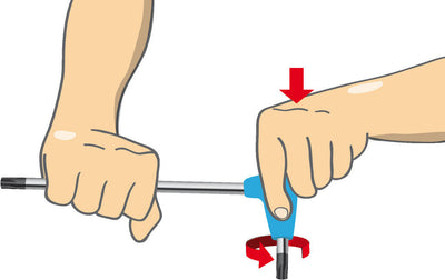 Unior T-Handle Hex Wrench - Cyclop.in