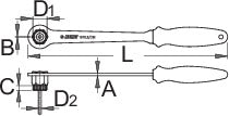 Unior Cassette Lockring Wrench With Guide 350 - Cyclop.in