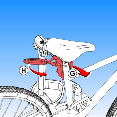 Unior Bikegator+ Repair Stand, Auto Adjustable - Cyclop.in