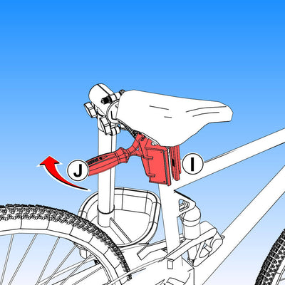 Unior Bikegator+ Repair Stand, Auto Adjustable - Cyclop.in