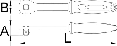 Unior Pro Socket Handle - Cyclop.in