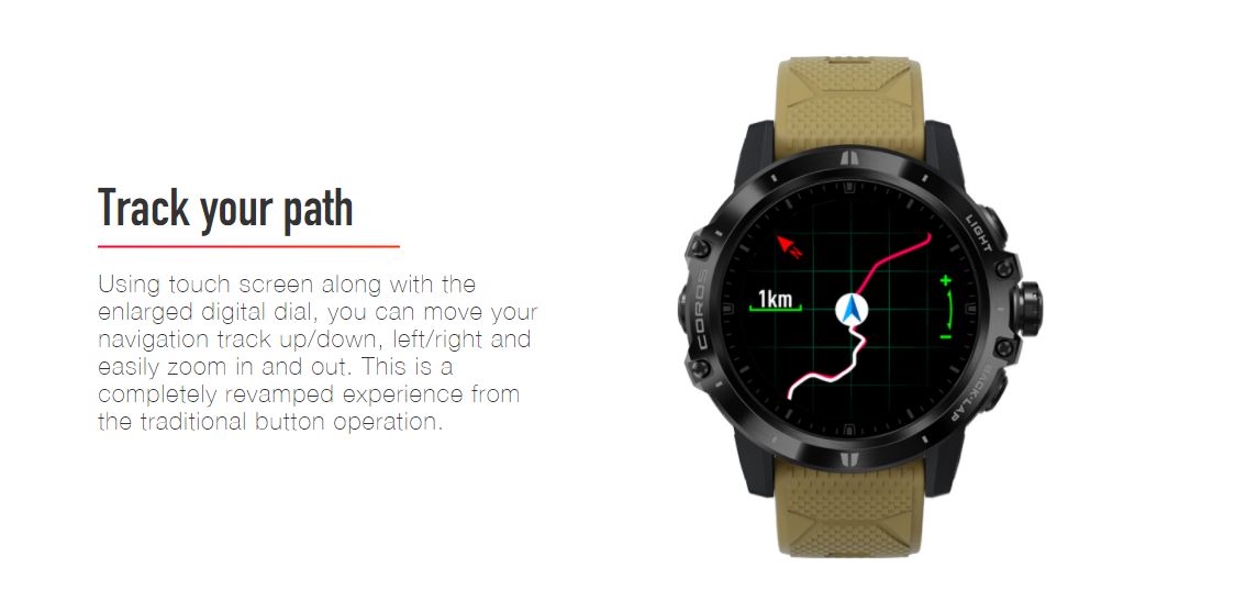 Coros Vertix GPS Adventure Watch - Cyclop.in